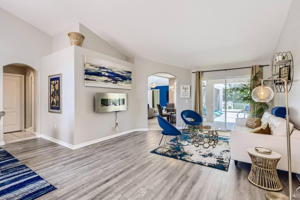 New Modern Relaxing 4 Bedroom Pool Villa Near Disney'S Parks Davenport Bagian luar foto