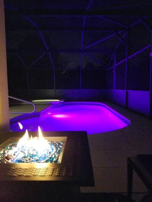 New Modern Relaxing 4 Bedroom Pool Villa Near Disney'S Parks Davenport Bagian luar foto
