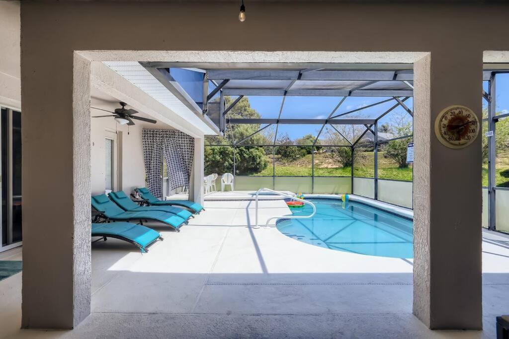 New Modern Relaxing 4 Bedroom Pool Villa Near Disney'S Parks Davenport Bagian luar foto