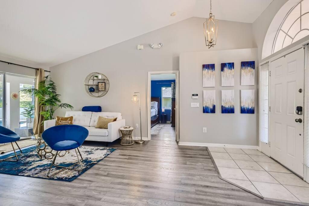 New Modern Relaxing 4 Bedroom Pool Villa Near Disney'S Parks Davenport Bagian luar foto