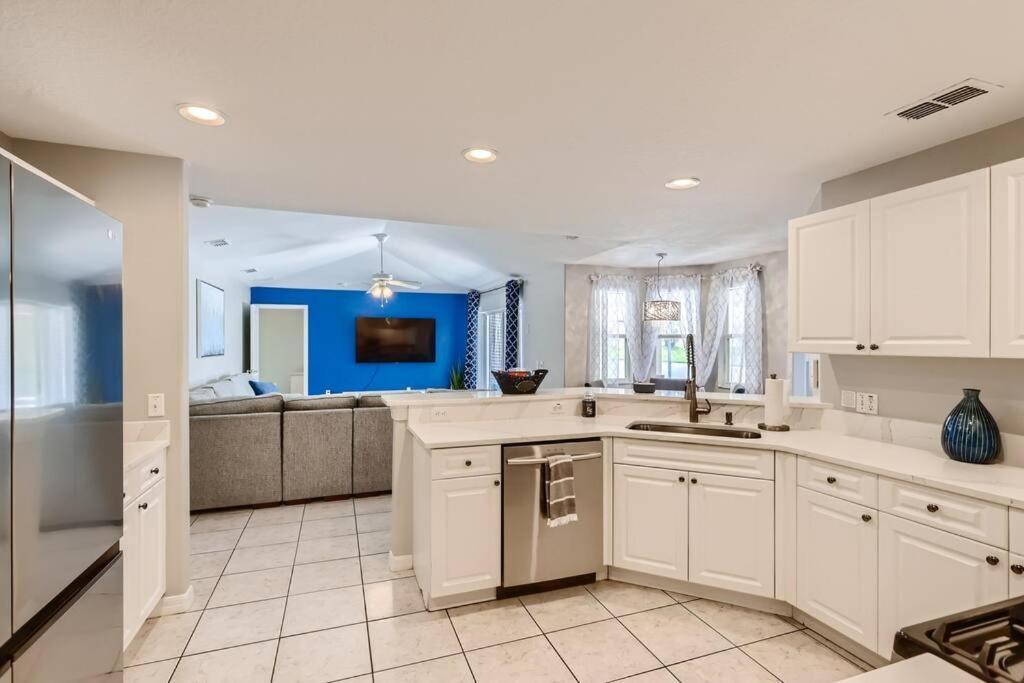 New Modern Relaxing 4 Bedroom Pool Villa Near Disney'S Parks Davenport Bagian luar foto